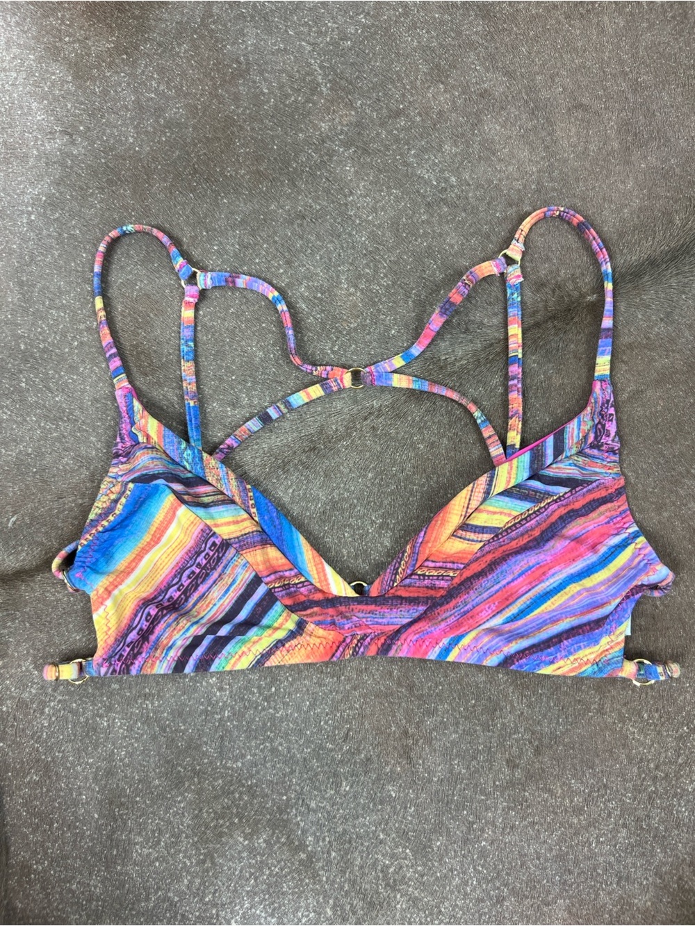 alé Alessandra Bahia Coast Bikini Caged Top